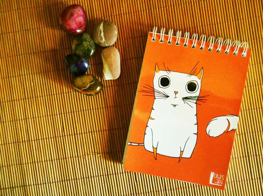 I've Created My First Notebook Collection With My Drawings On Covers