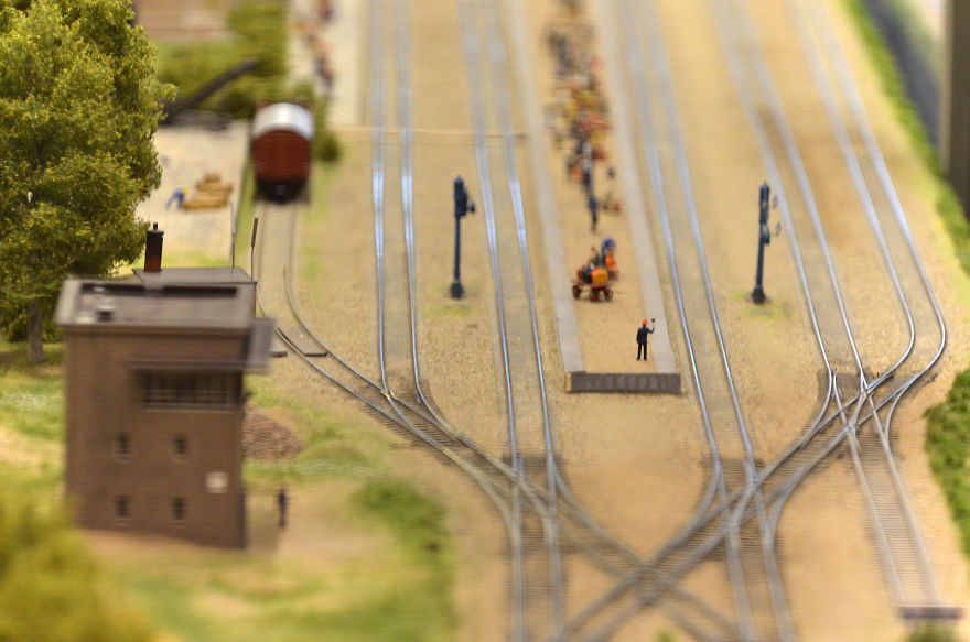 I Was Looking For Metaphors In Miniature Trains