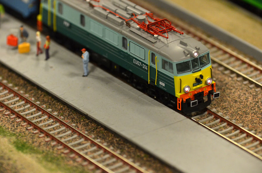 I Was Looking For Metaphors In Miniature Trains