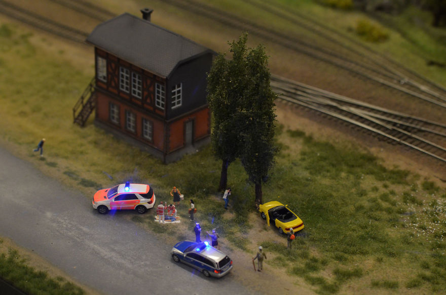 I Was Looking For Metaphors In Miniature Trains