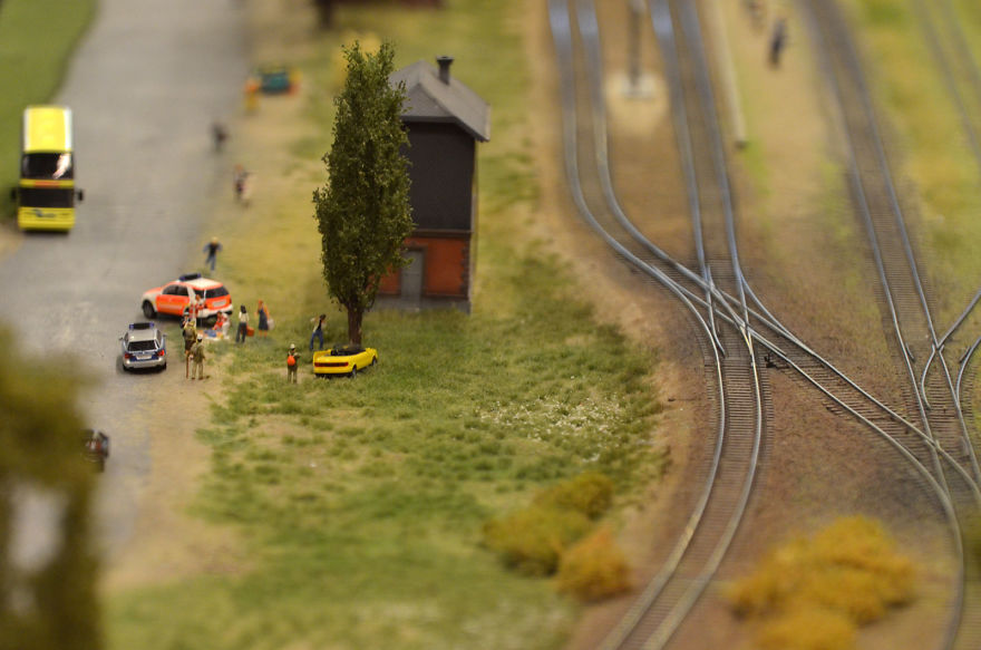I Was Looking For Metaphors In Miniature Trains