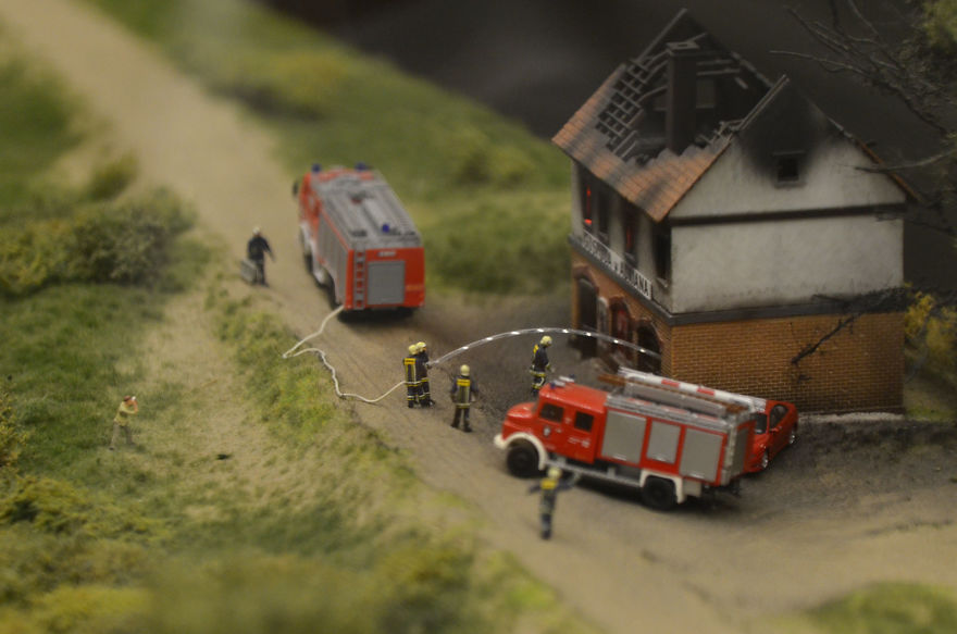 I Was Looking For Metaphors In Miniature Trains