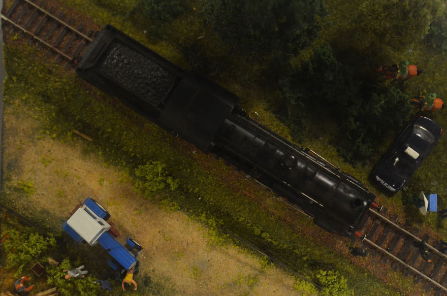 I Was Looking For Metaphors In Miniature Trains