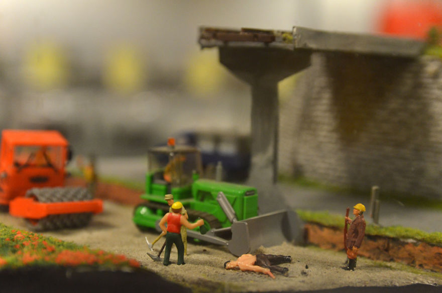 I Was Looking For Metaphors In Miniature Trains