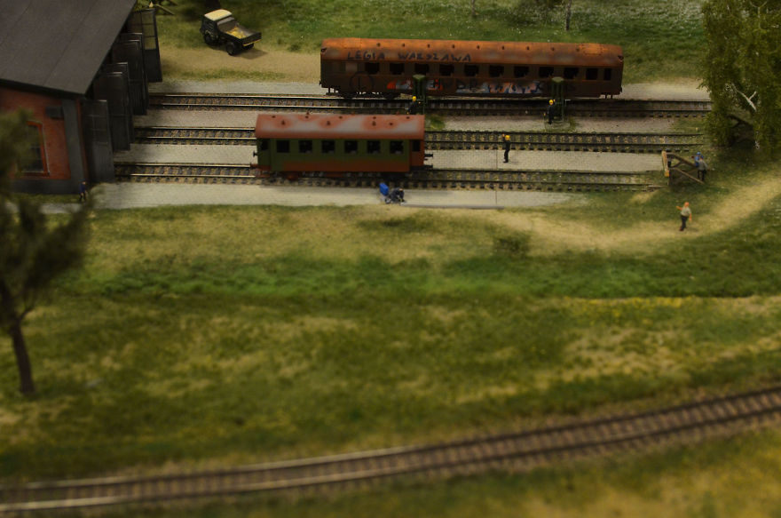 I Was Looking For Metaphors In Miniature Trains