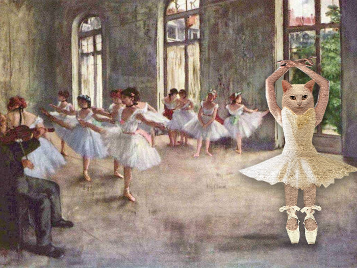 Degas Cat