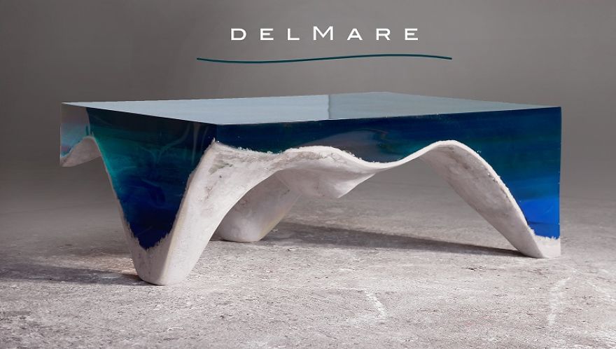 Sea-Inspired Table Will Let You Gaze Into The Depths Of The Sea While Dining