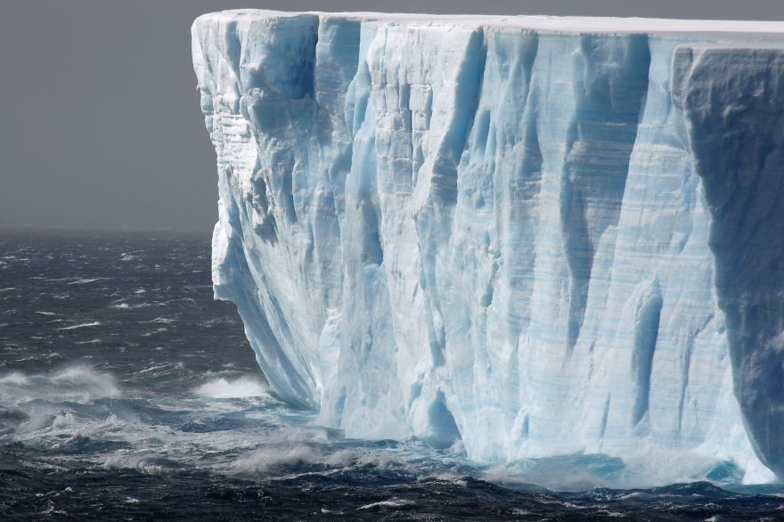 I Photograph Stunning Icebergs In Antarctica