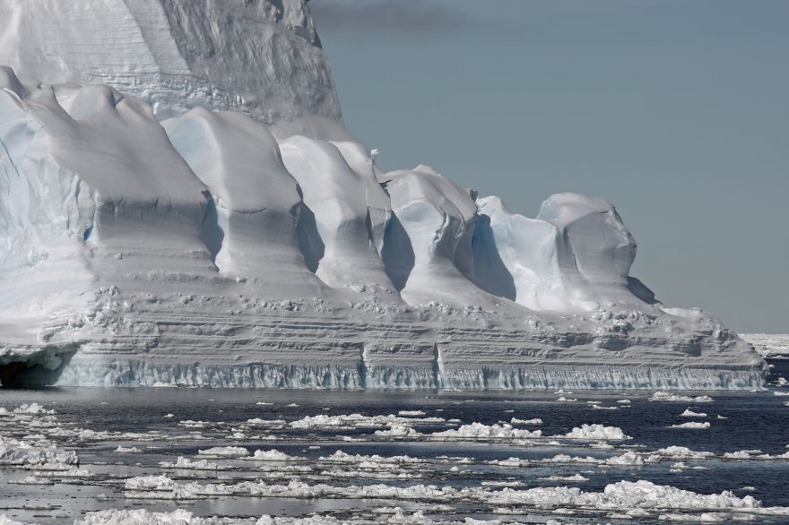 I Photograph Stunning Icebergs In Antarctica