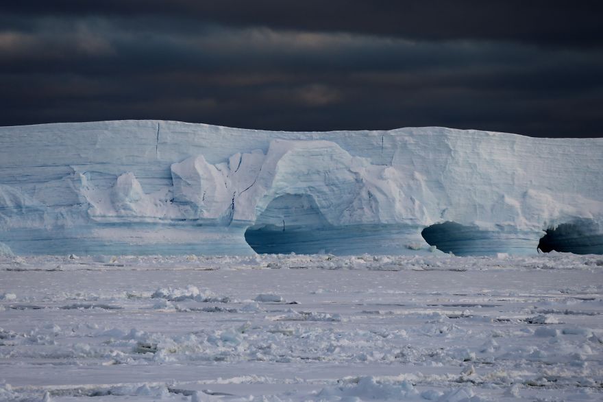 I Photograph Stunning Icebergs In Antarctica