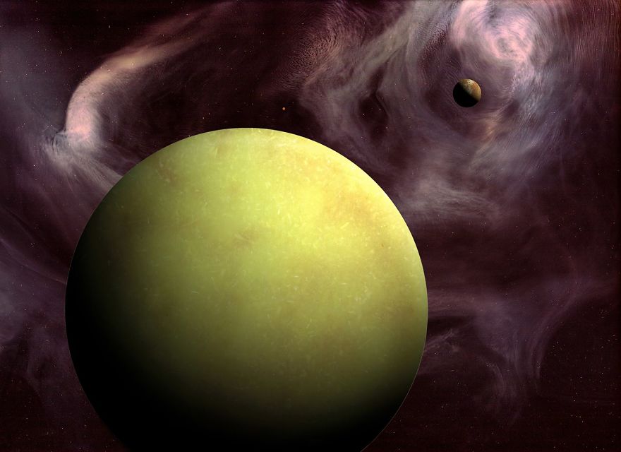 Space Scenes That I Made By Scanning Food With A Photo Scanner Space Scenes That I Made By Scanning Food With A Photo Scanner