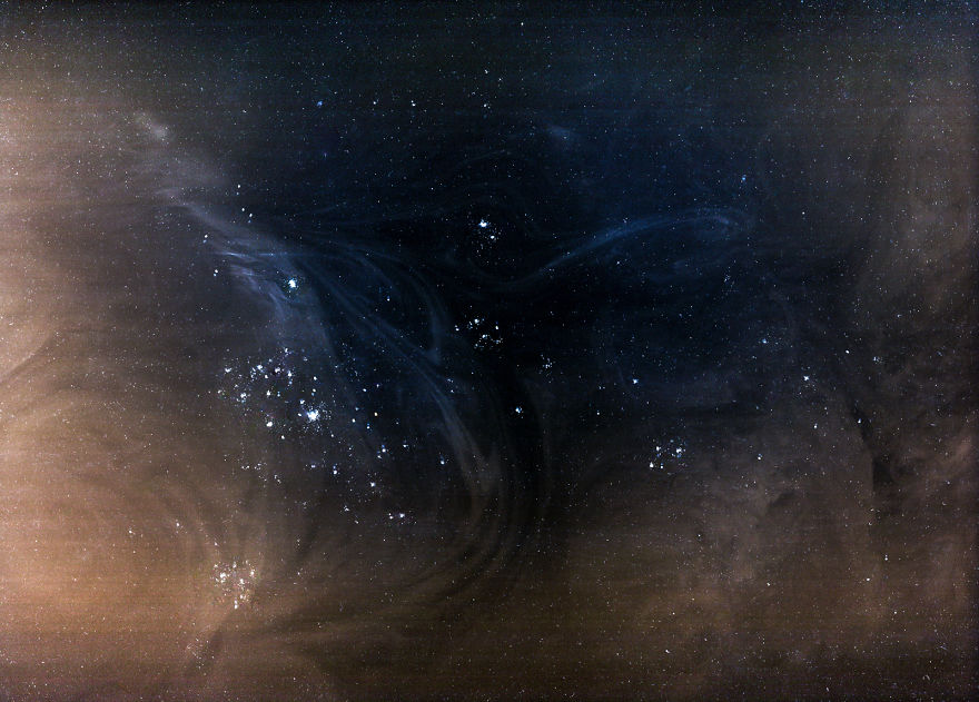 Space Scenes That I Made By Scanning Food With A Photo Scanner Space Scenes That I Made By Scanning Food With A Photo Scanner