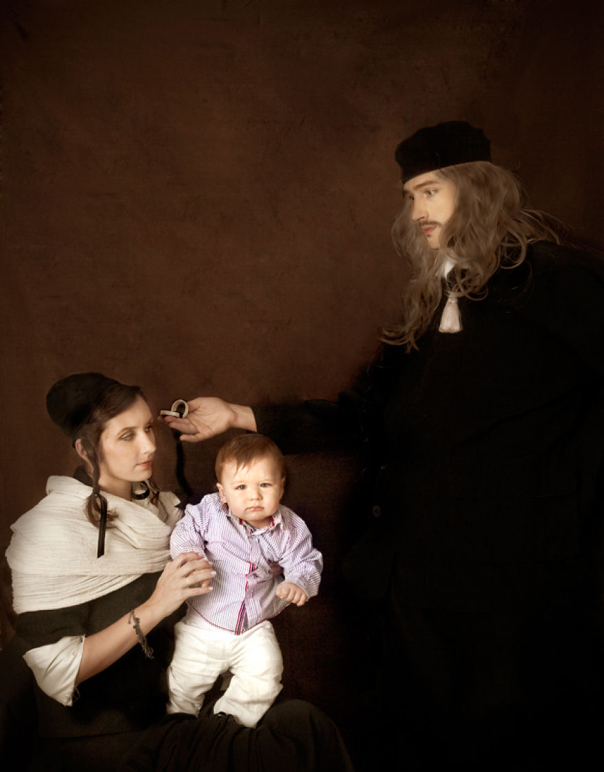 Polish Artist Recreates 17th-Century Paintings By Adding Details From Modern World Polish Artist Recreates 17th-Century Paintings By Adding Details From Modern World