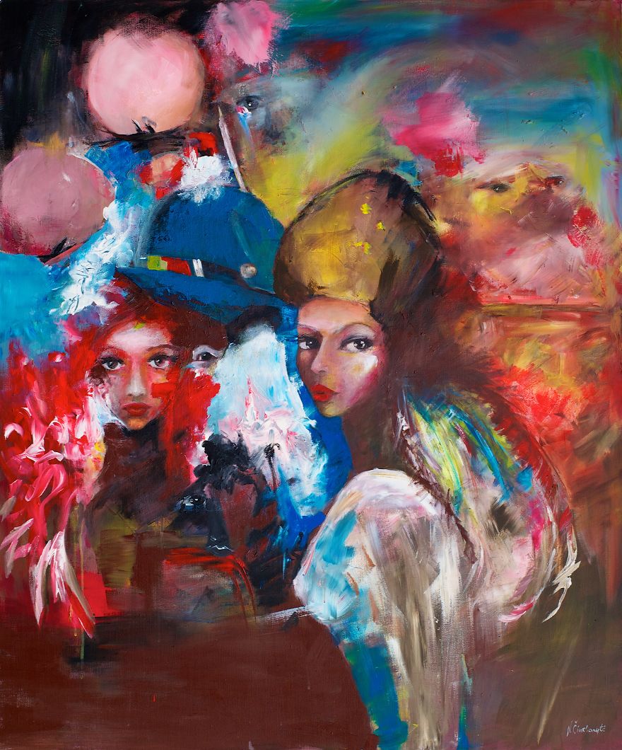 I Finish My Daughters' Paintings I Finish My Daughters' Paintings