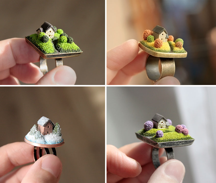 Nature-Inspired Jewelry That I Sculpt Out Of Polymer Clay Nature-Inspired Jewelry That I Sculpt Out Of Polymer Clay