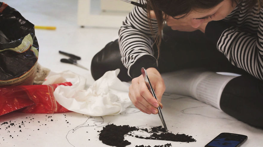 I Made A Benjamin Clementine Portrait From Peat And Moss