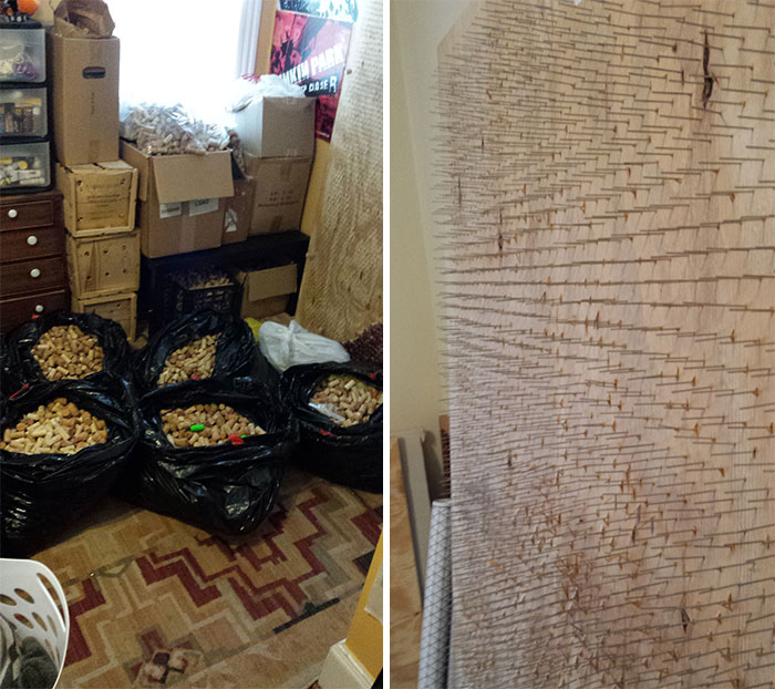 I Recycle Materials From Bars And Restaurants And Turn Them Into Works Of Art