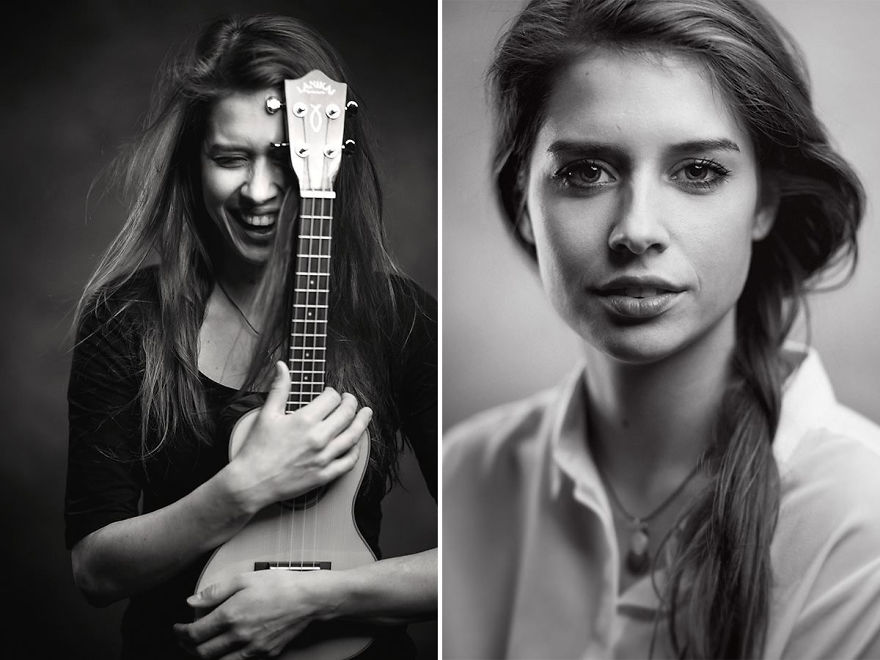 I Create Black And White Fine Art Portraits That Reveal People's Inner Faces