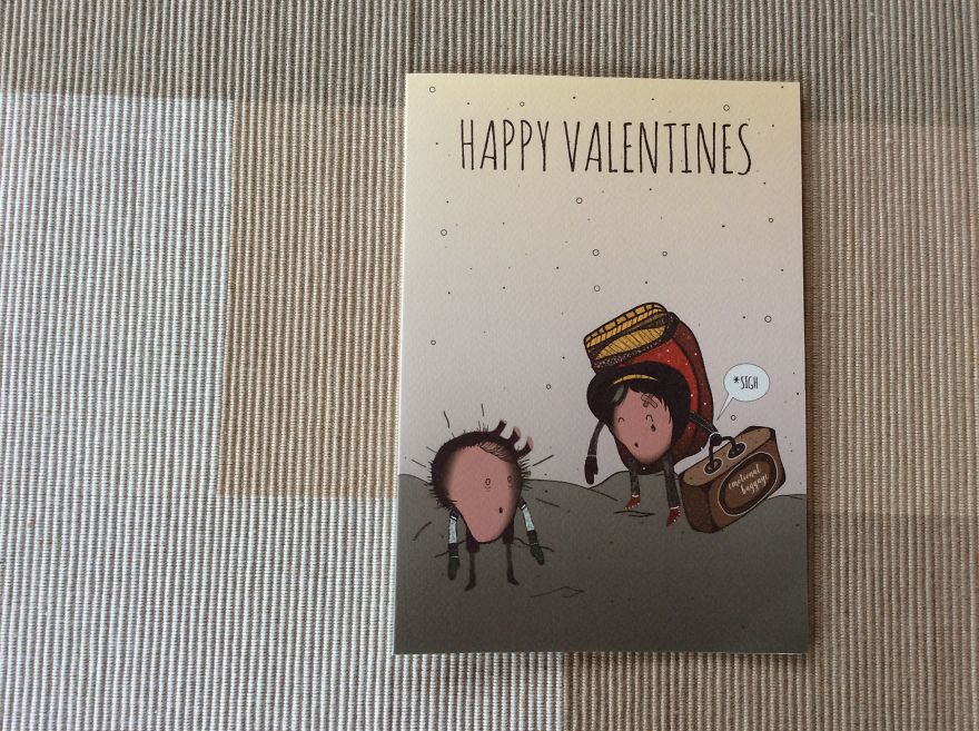 I Create Narrative Cards Illustrating Cute Mini Stories