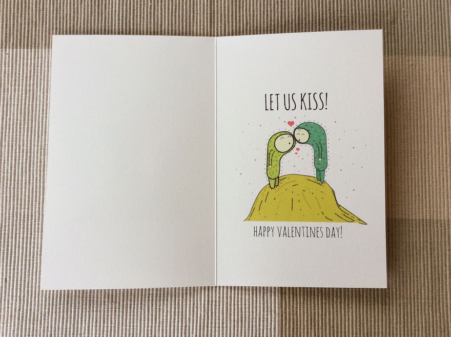 I Create Narrative Cards Illustrating Cute Mini Stories