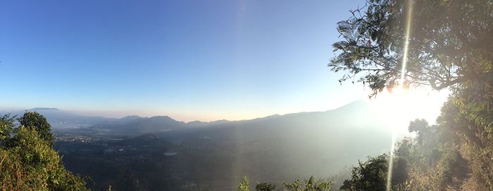 Patahan Lembang, Bandung, Indonesia.