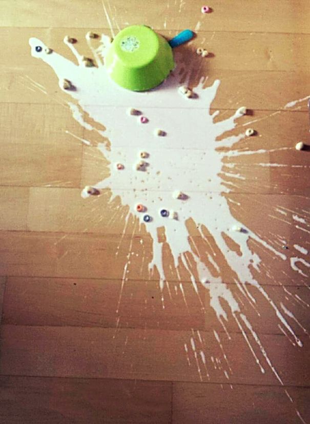 My Kid Dropped Their Frootloops On The Floor #helping