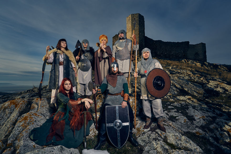 I Combined My Passion For Warriors And Photography In One Photoshoot