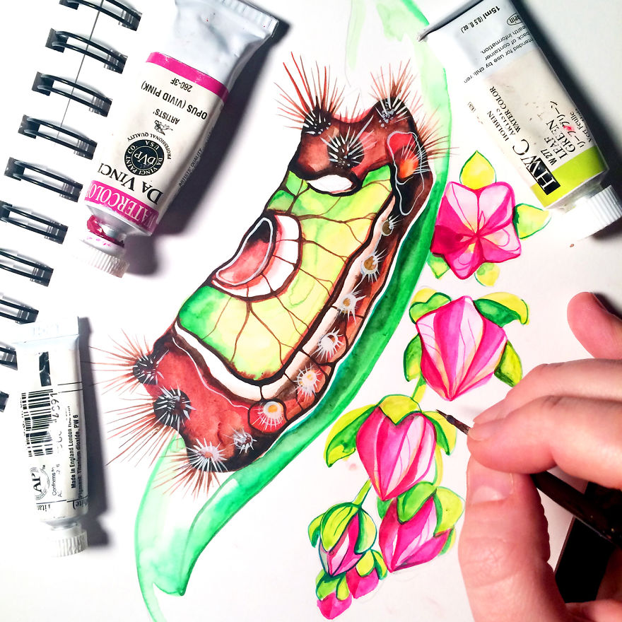 Creatures That Live In My Sketchbook