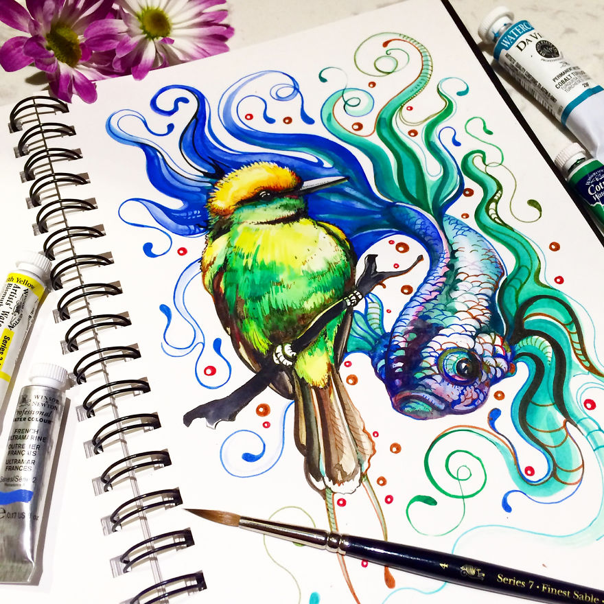 Creatures That Live In My Sketchbook