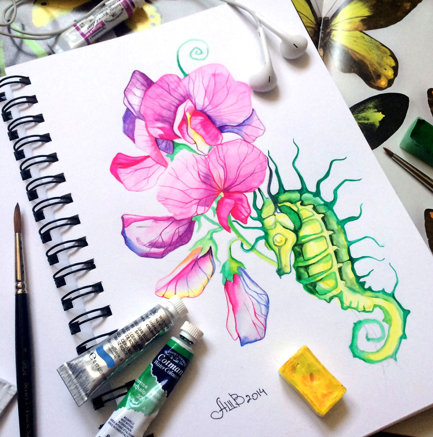 Creatures That Live In My Sketchbook