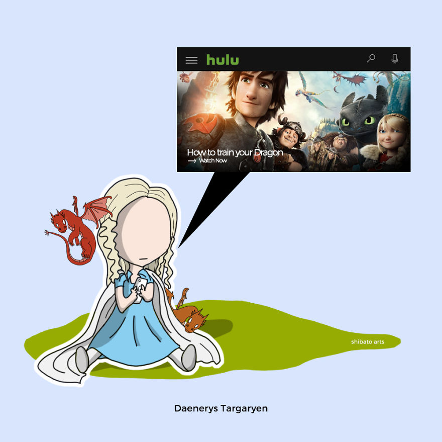 I Illustrated Game Of Thrones Characters Using Today's Apps