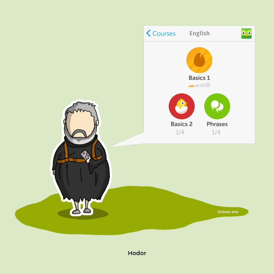 I Illustrated Game Of Thrones Characters Using Today's Apps