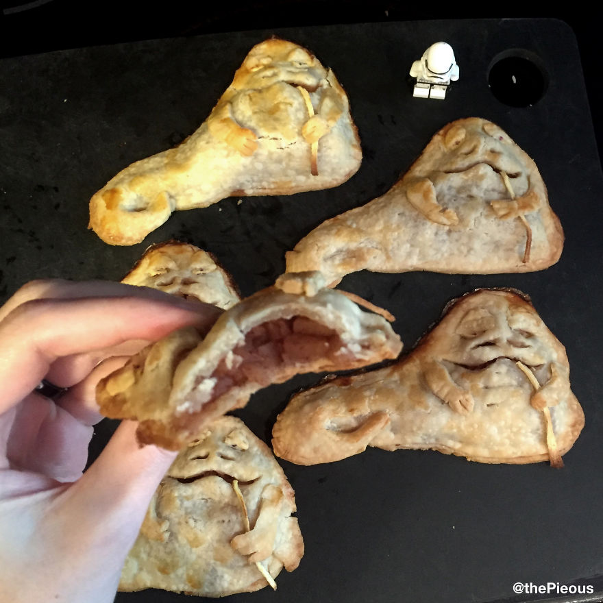 I Made A Batch Of Jabba The Hutt Turnovers For Star Wars Day