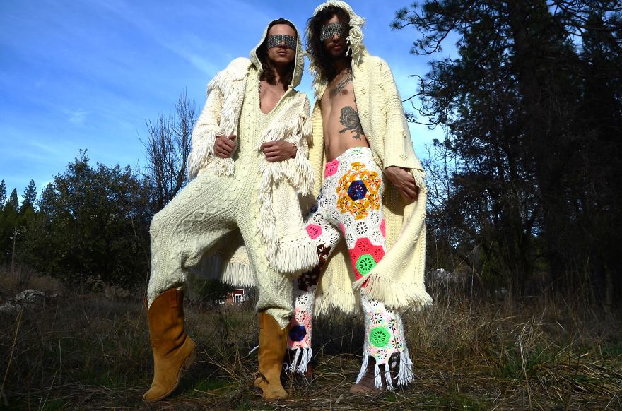 I Turn Grandma's Blankets Into Clothes I Turn Grandma's Blankets Into Clothes