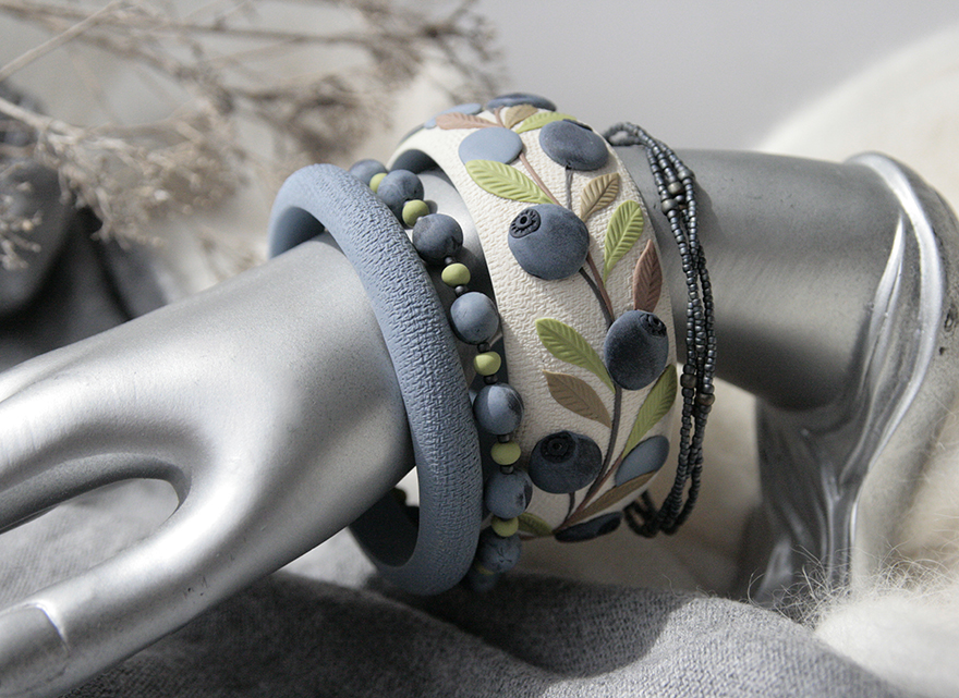 Nature-Inspired Jewelry That I Sculpt Out Of Polymer Clay