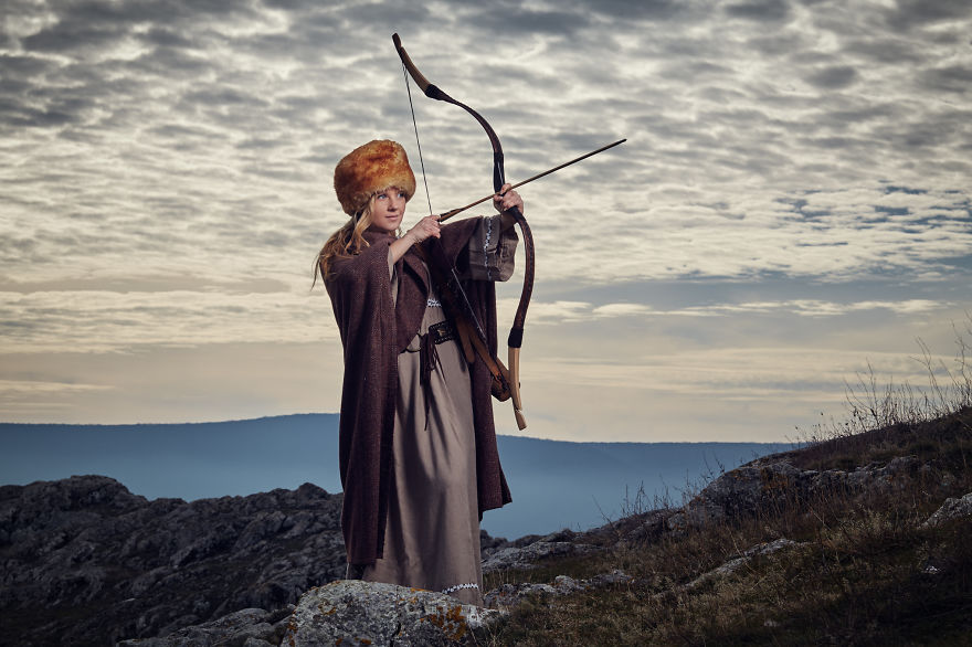 I Combined My Passion For Warriors And Photography In One Photoshoot