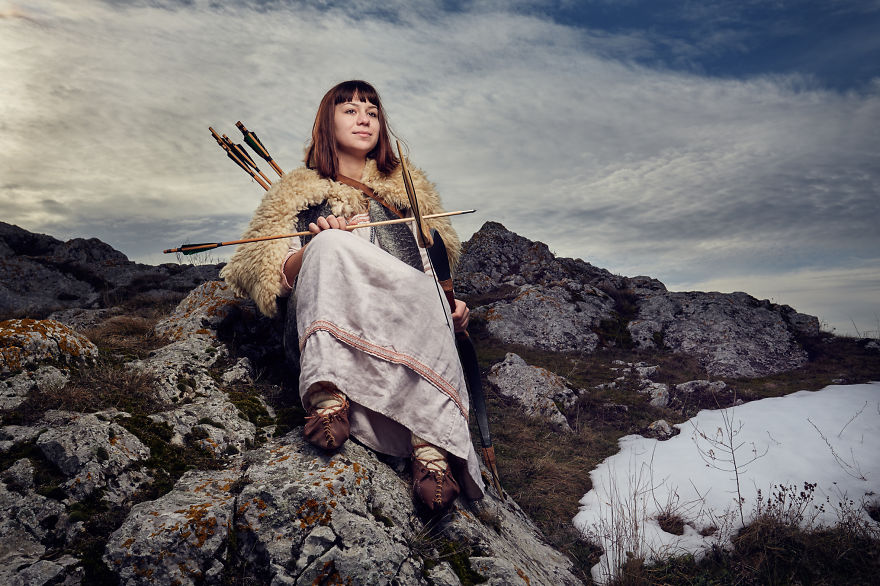 I Combined My Passion For Warriors And Photography In One Photoshoot