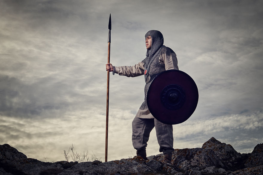 I Combined My Passion For Warriors And Photography In One Photoshoot