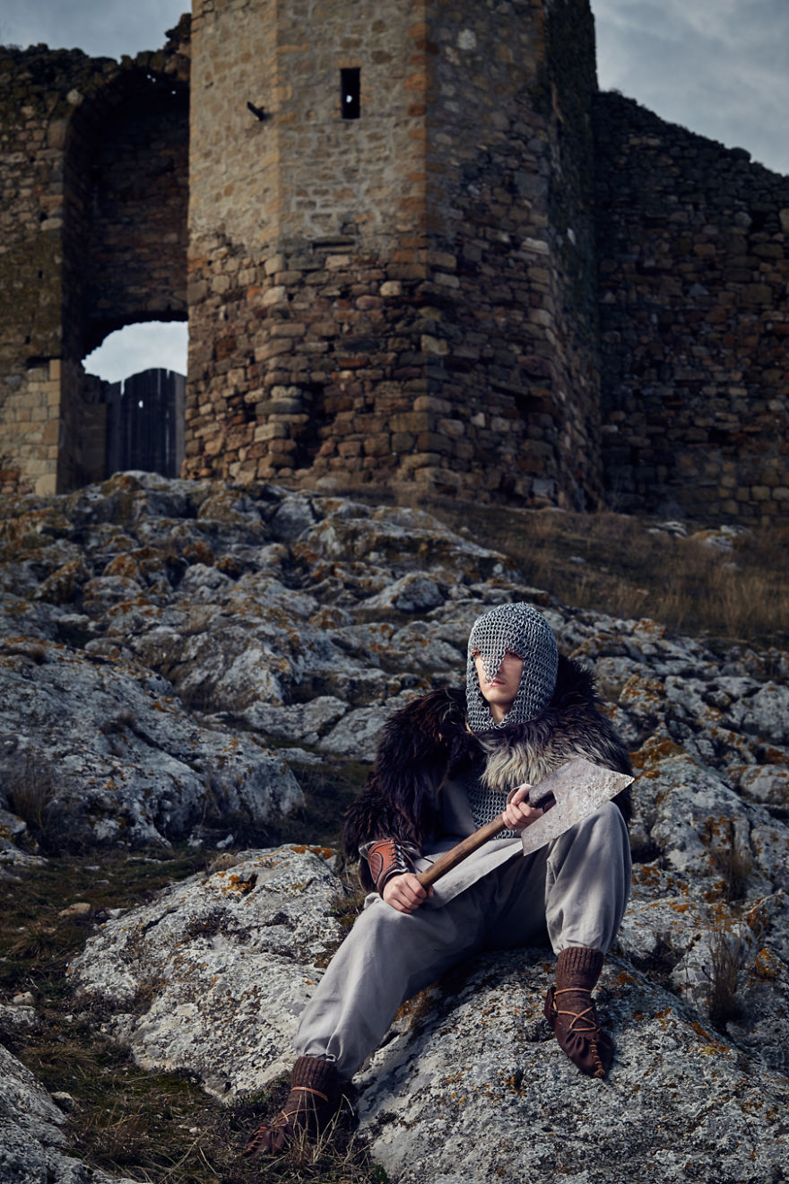 I Combined My Passion For Warriors And Photography In One Photoshoot