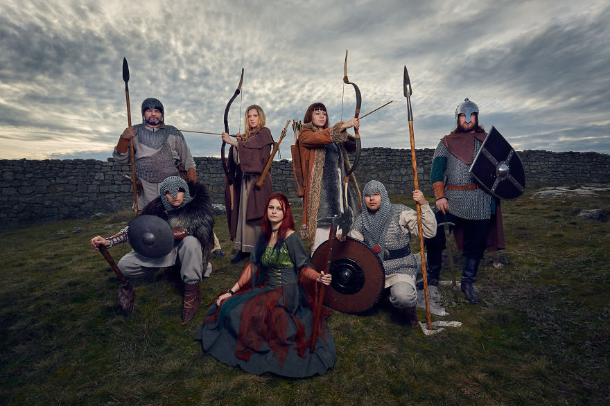 I Combined My Passion For Warriors And Photography In One Photoshoot