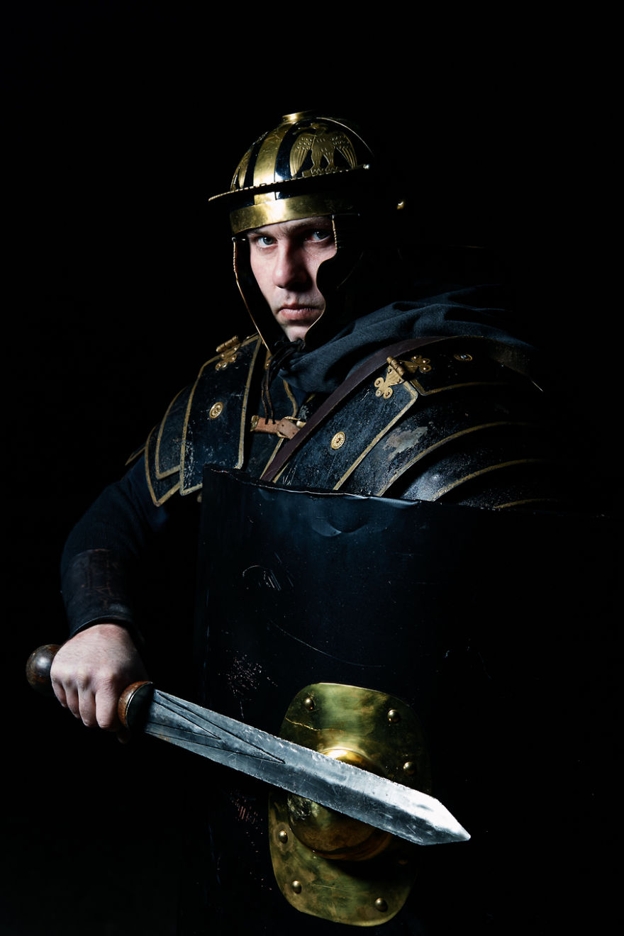 I Combined My Passion For Warriors And Photography In One Photoshoot