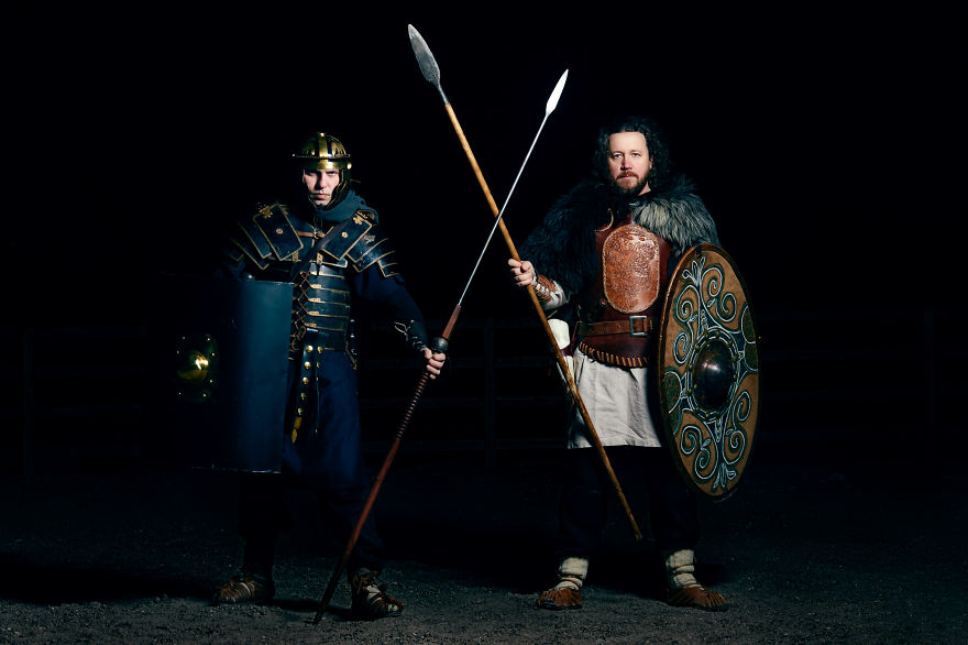 I Combined My Passion For Warriors And Photography In One Photoshoot