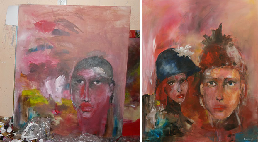 I Finish My Daughters' Paintings I Finish My Daughters' Paintings