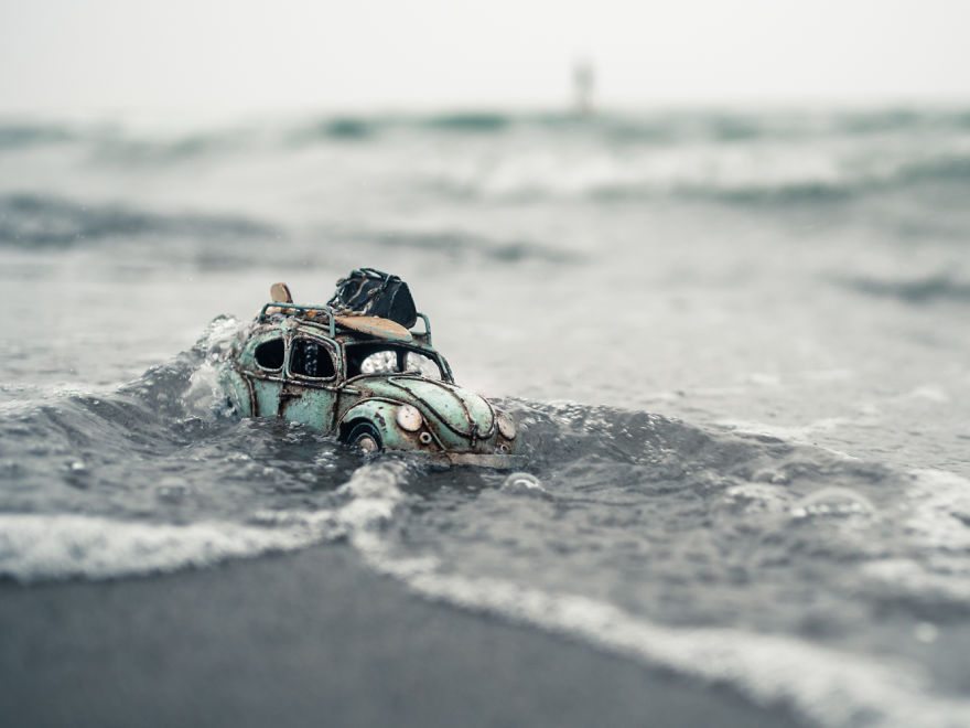 Riding The Waves In Klampenborg