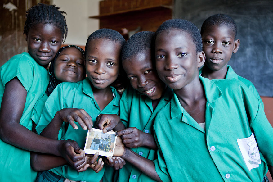 On My Trip To Gambia I Photographed Locals And Gave The Pictures As A Gift