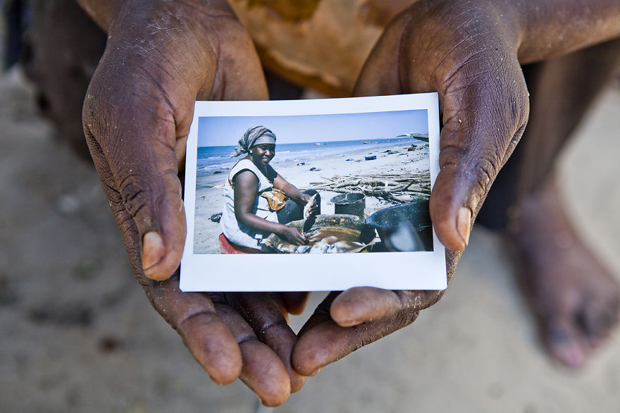 On My Trip To Gambia I Photographed Locals And Gave The Pictures As A Gift