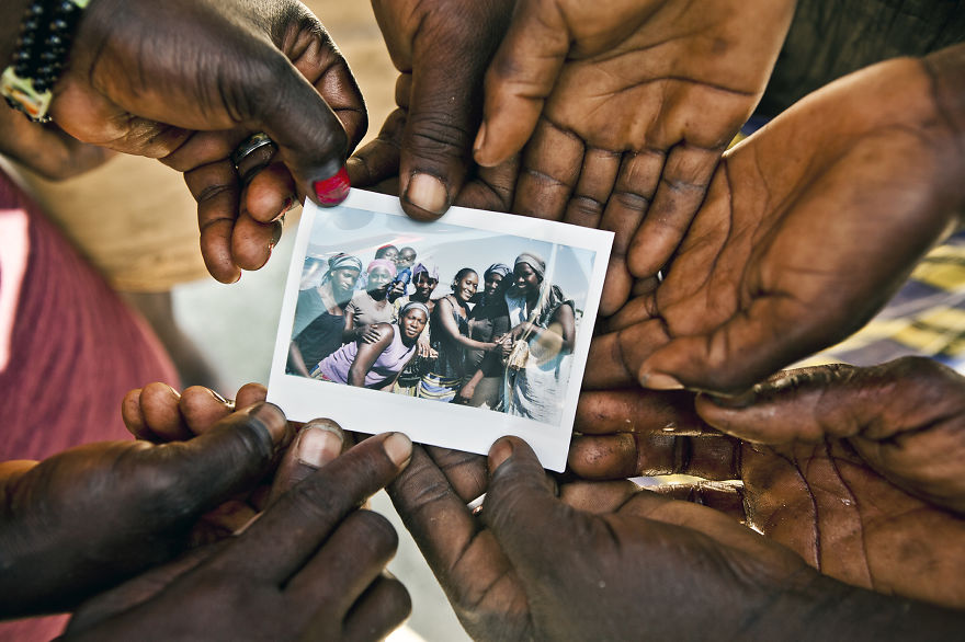 On My Trip To Gambia I Photographed Locals And Gave The Pictures As A Gift