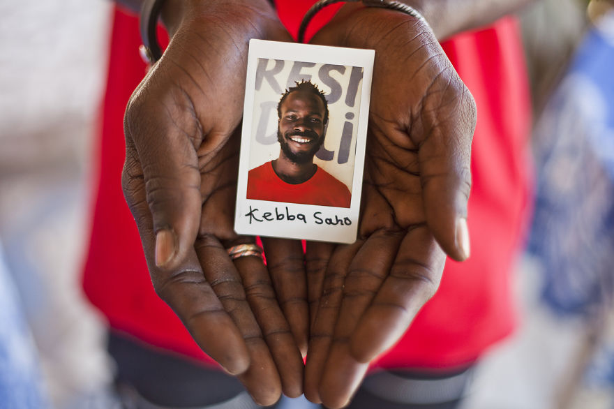 On My Trip To Gambia I Photographed Locals And Gave The Pictures As A Gift
