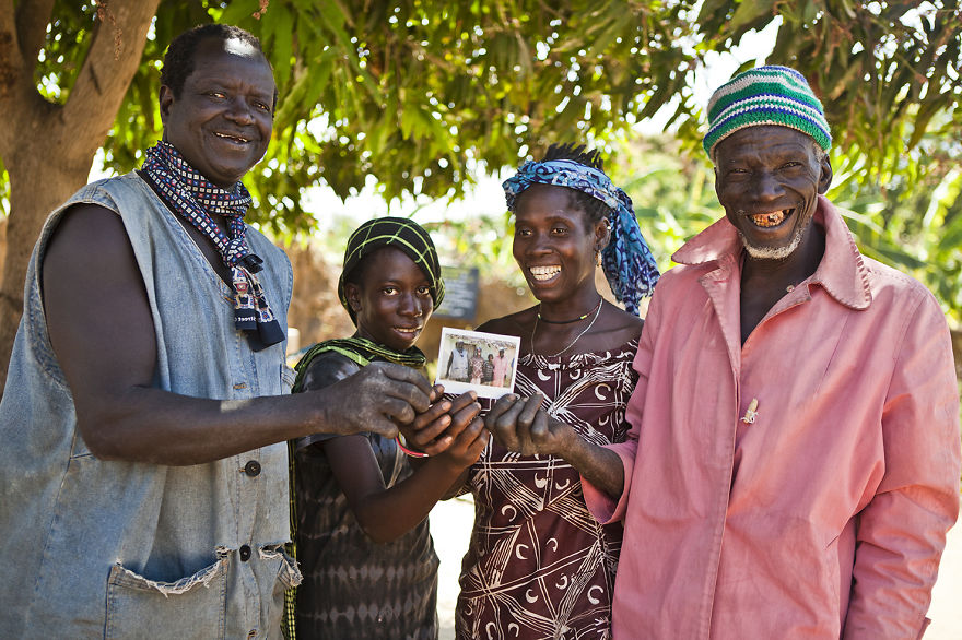 On My Trip To Gambia I Photographed Locals And Gave The Pictures As A Gift