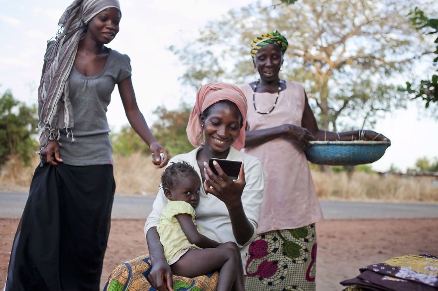 On My Trip To Gambia I Photographed Locals And Gave The Pictures As A Gift